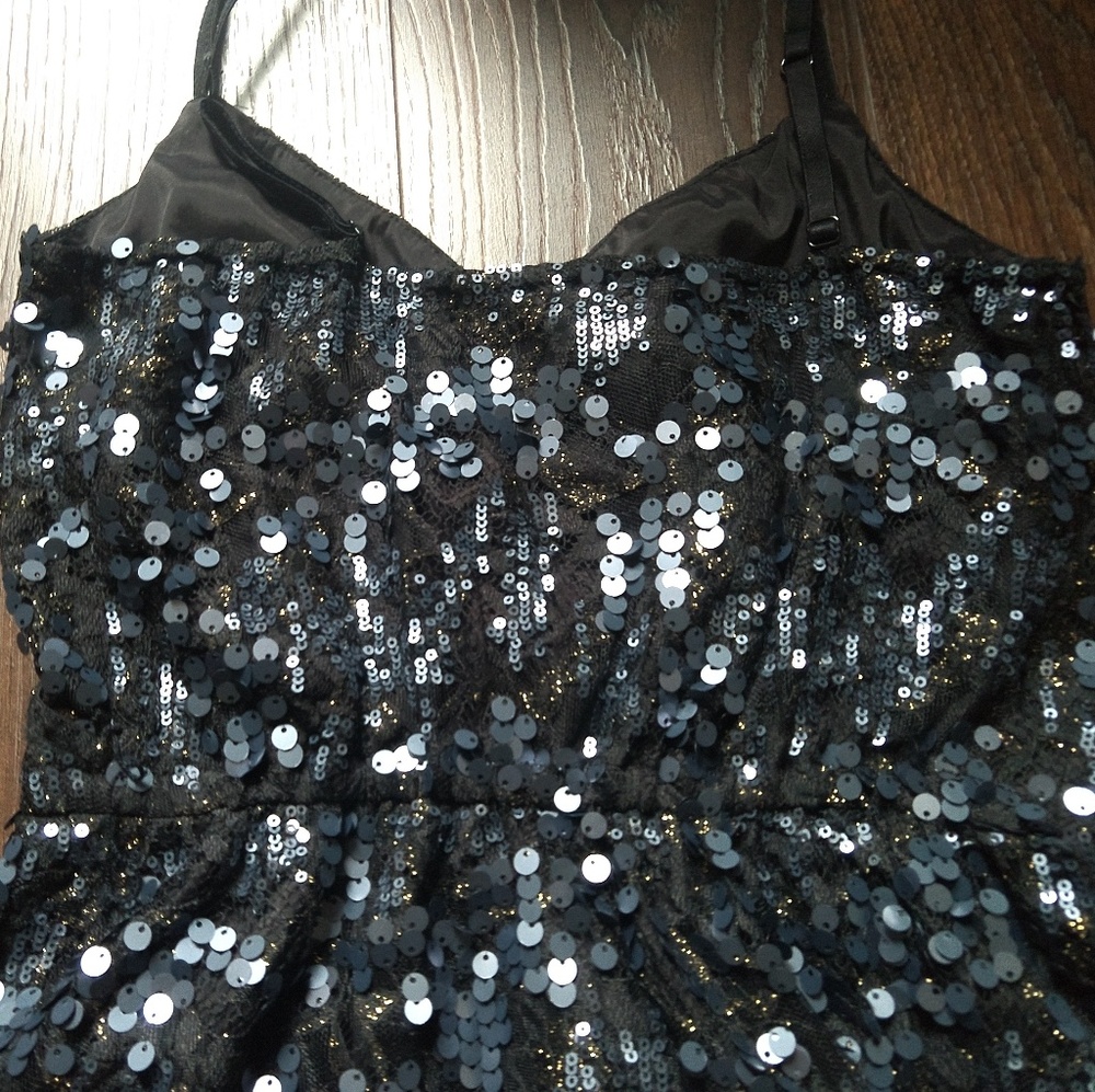 Express sequin dress, xs - Picture 3 of 7